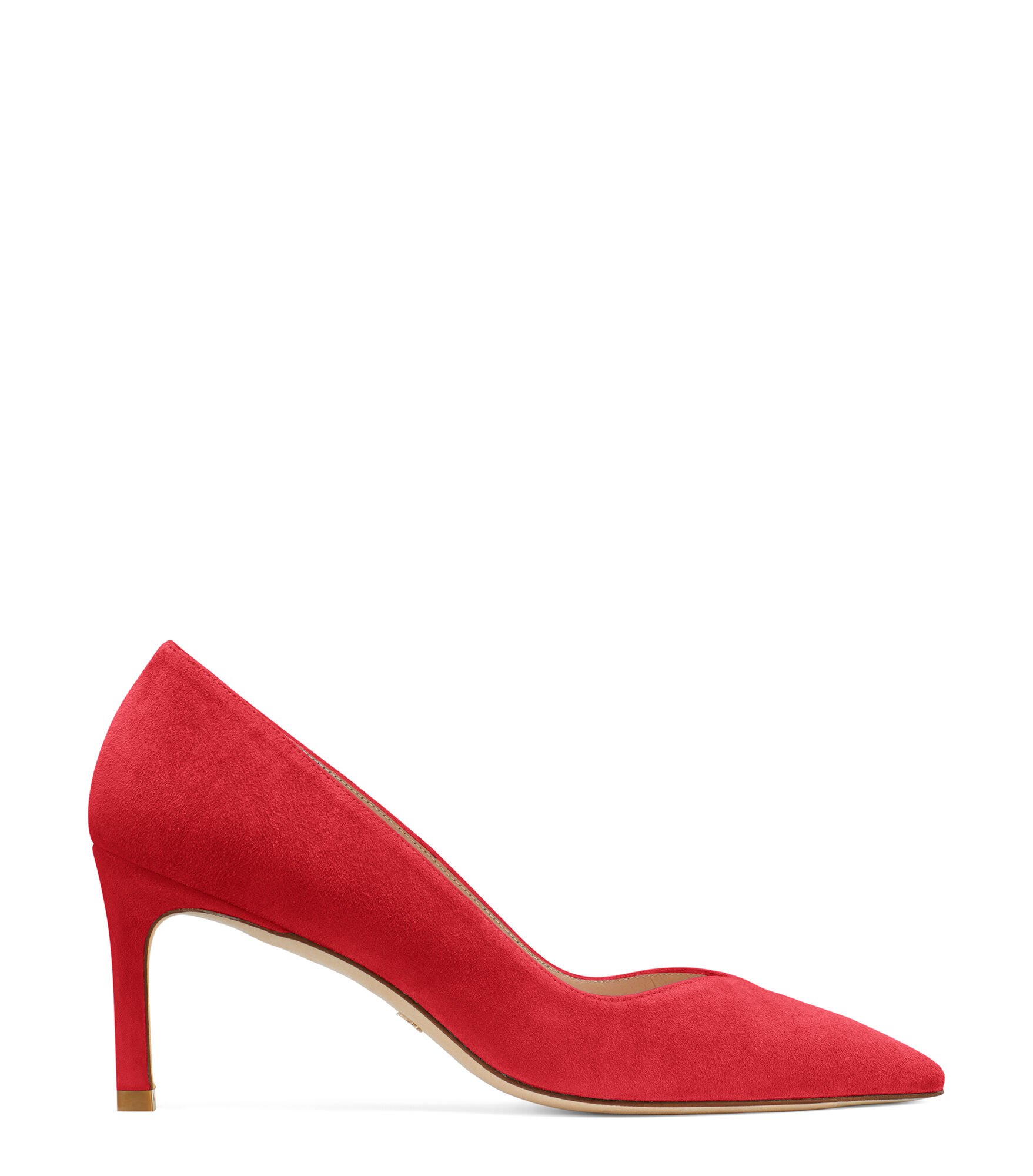 Red stuart weitzman pumps on sale