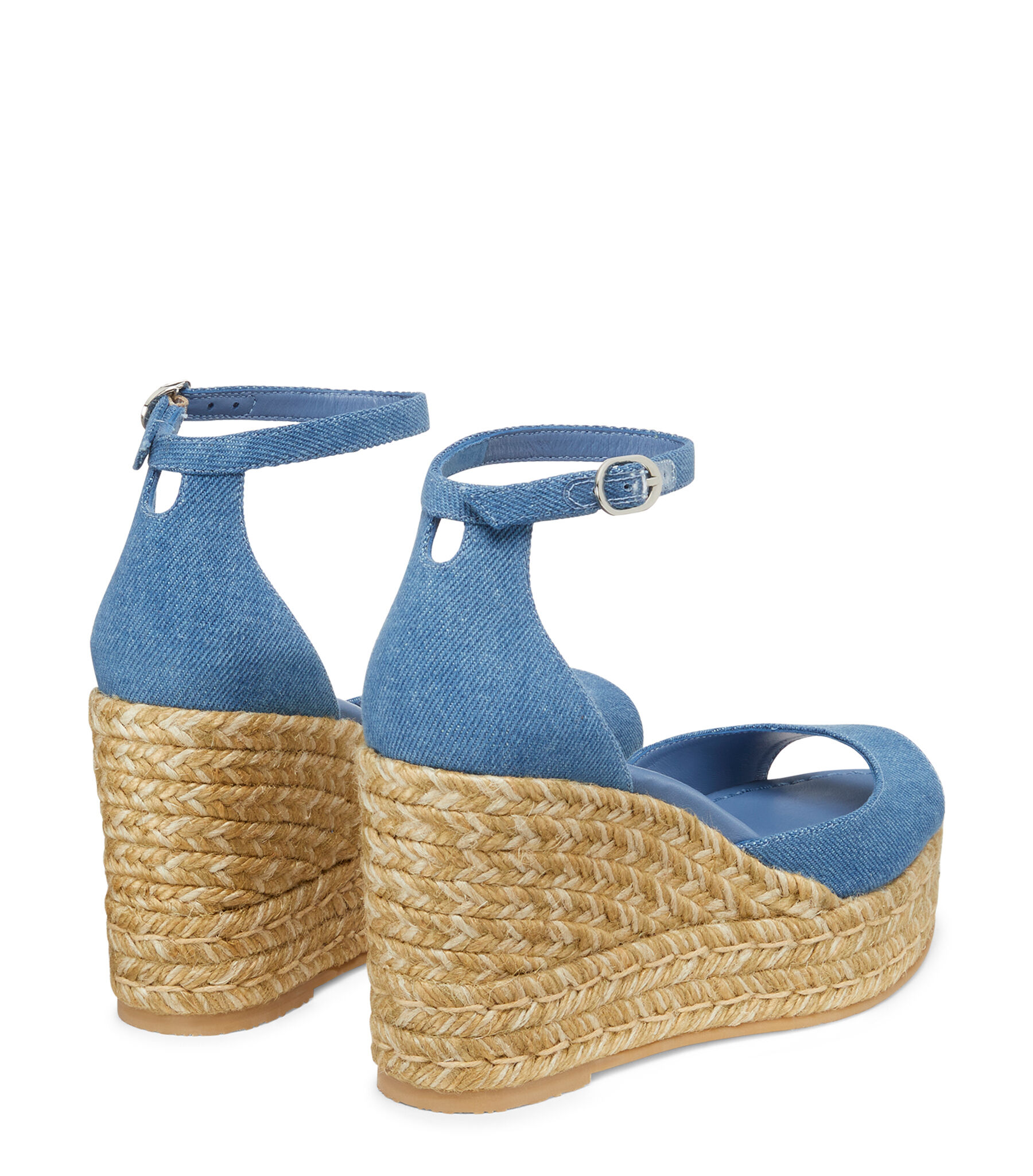 NUDISTIA ESPADRILLE WEDGE in WASHED for Women | Stuart Weitzman® UK