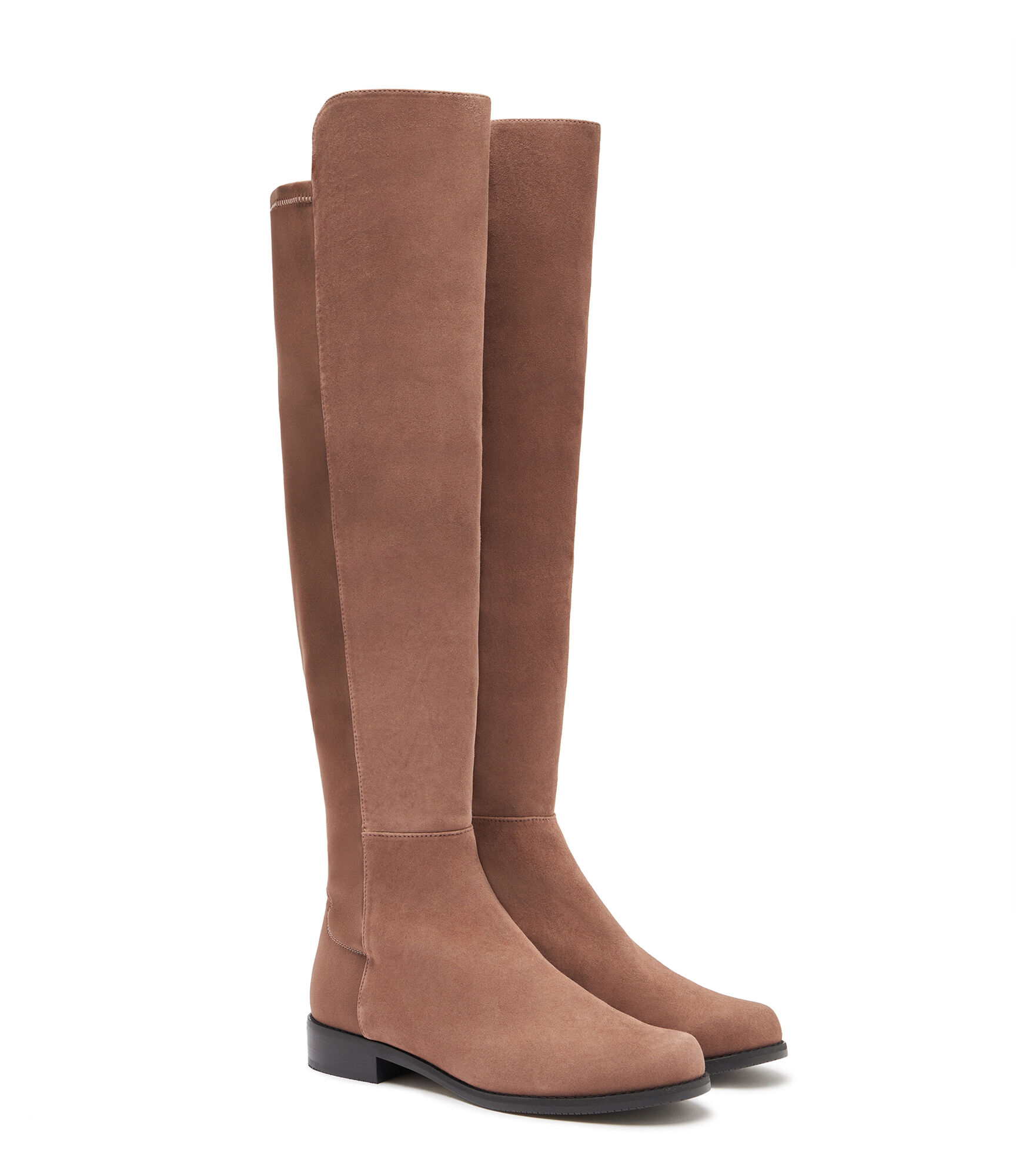 Stuart weitzman brown deals suede boots