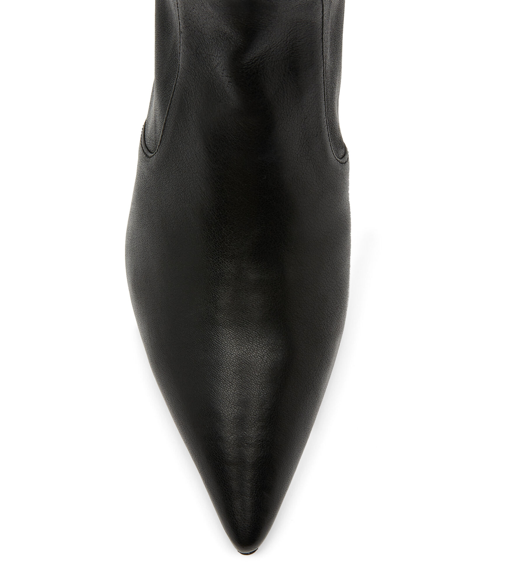 Stuart weitzman black leather booties discount