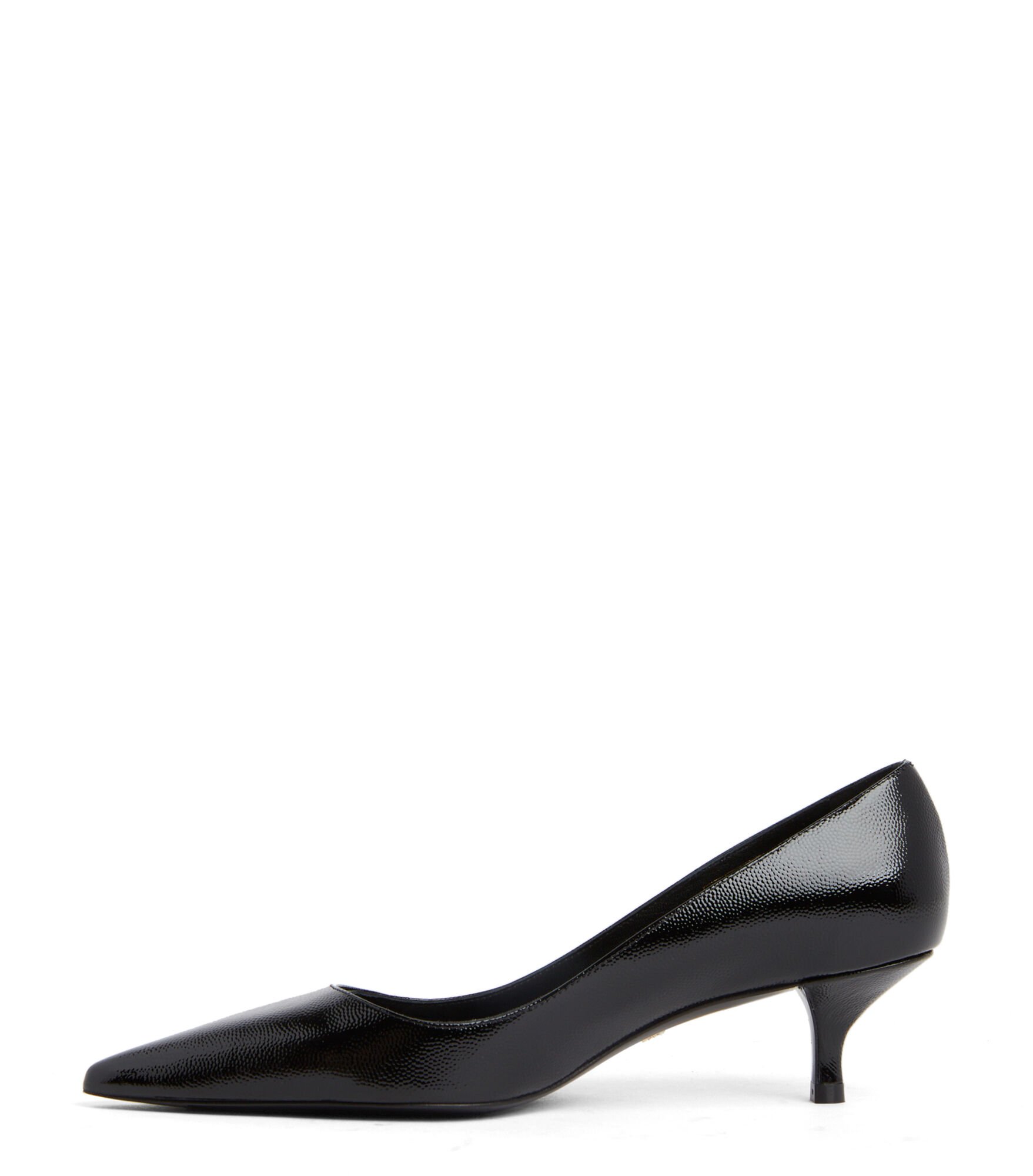 STUART KITTEN PUMP in BLACK for Women Stuart Weitzman UK