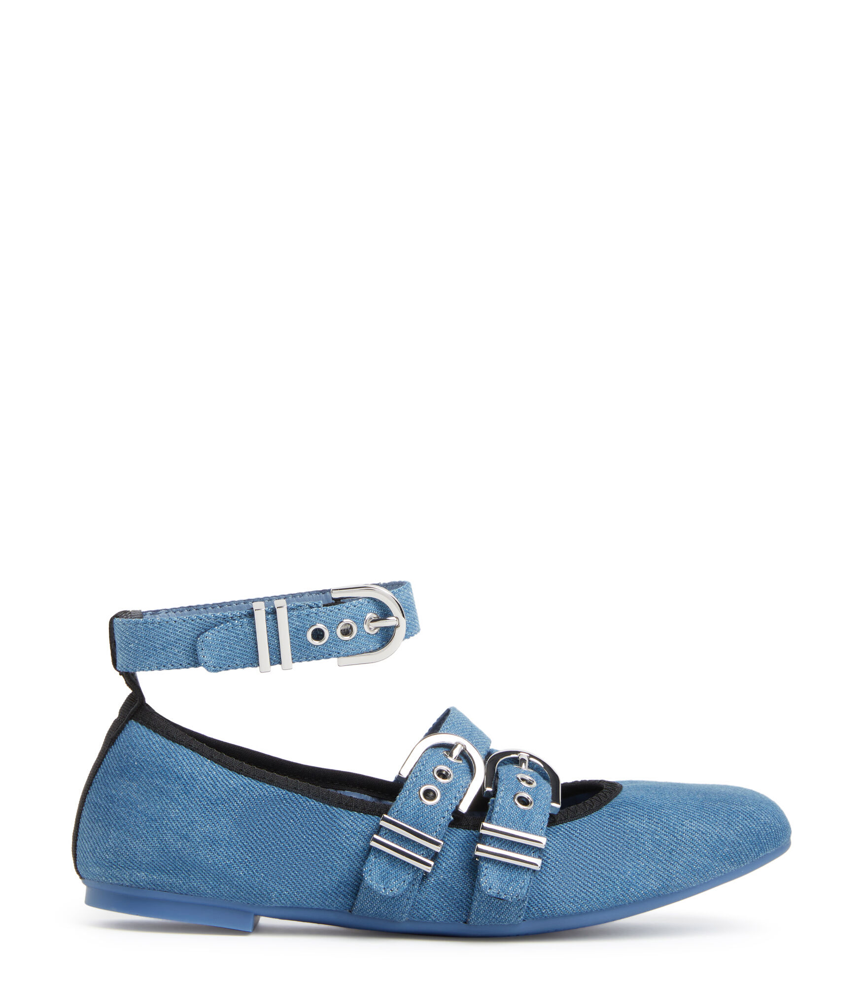 MAVERICK BALLET FLAT, Last chance, DÉLAVÉ, DENIM VINTAGE - Stuart Weitzman - Modalova