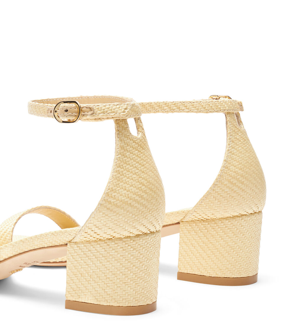 Stuart Weitzman SIMPLECURVE 50 SANDAL BEIGE SH509FIAWHE