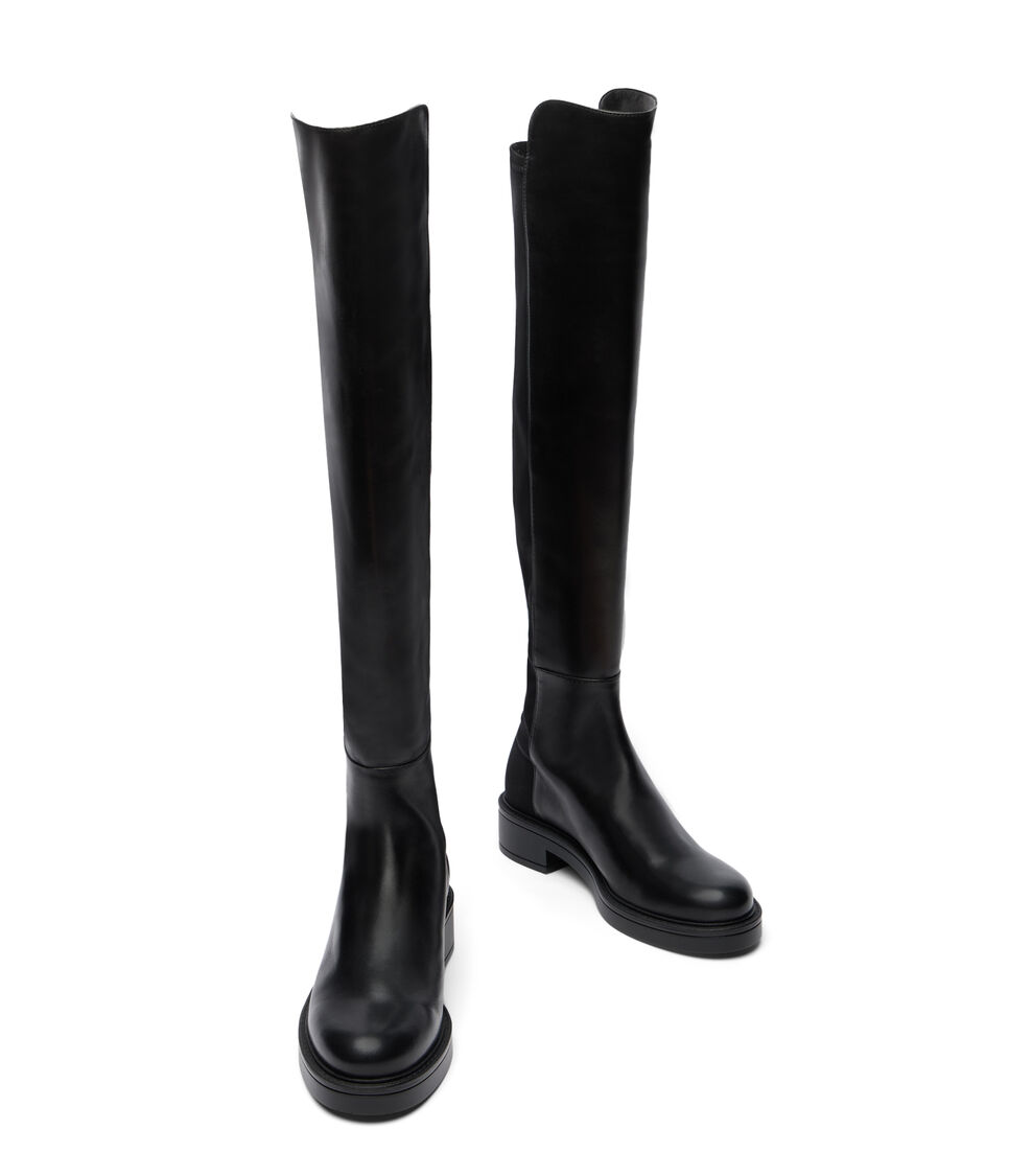 Stuart Weitzman 5050 CELIA BOOT BLACK SM396NSGBLK