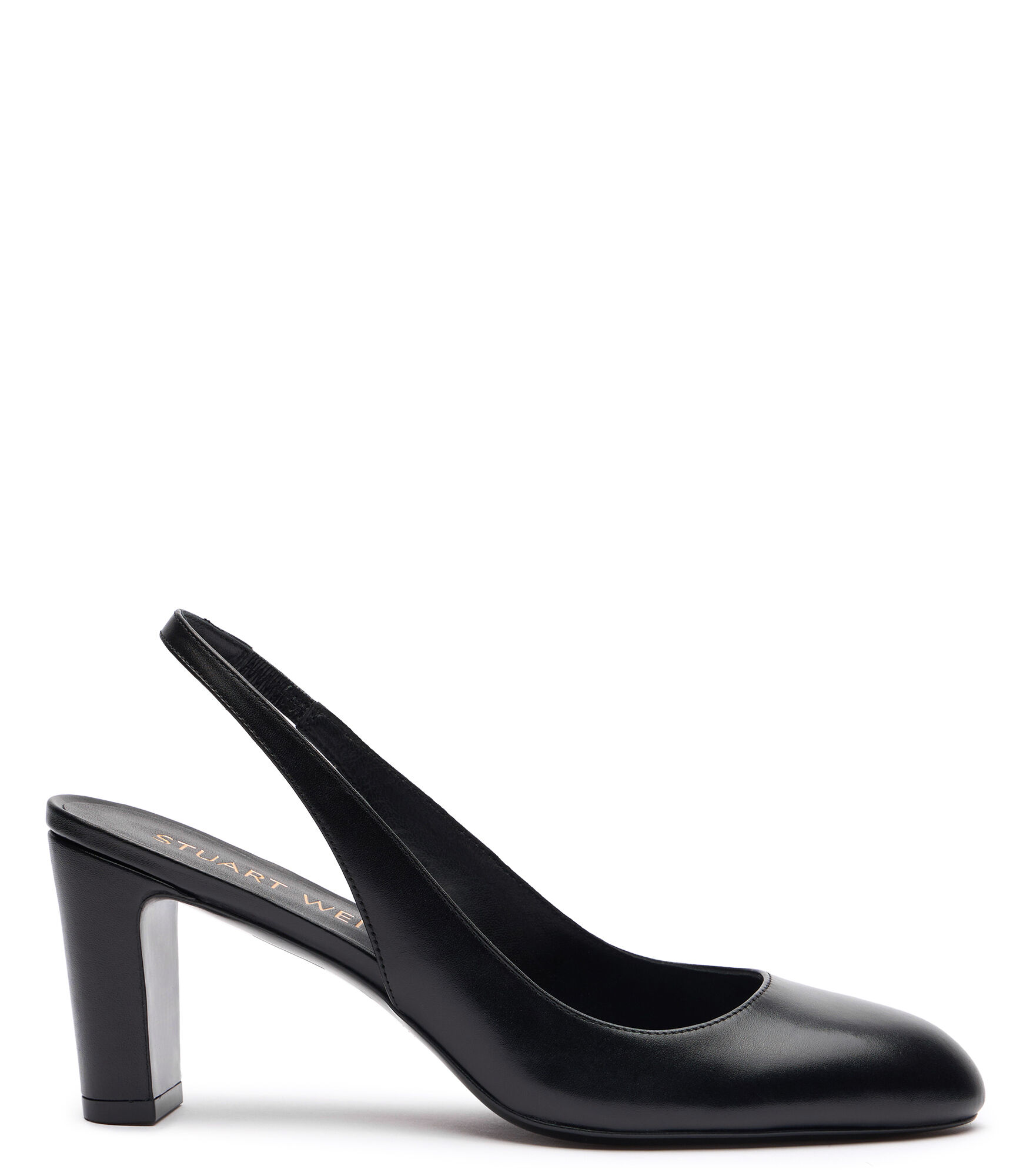 VIDA 75 SLINGBACK in BLACK for Women | Stuart Weitzman®
