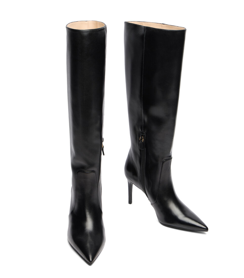 Stuart Weitzman STUART POWER BOOT 85 BLACK SM493DSNBLK