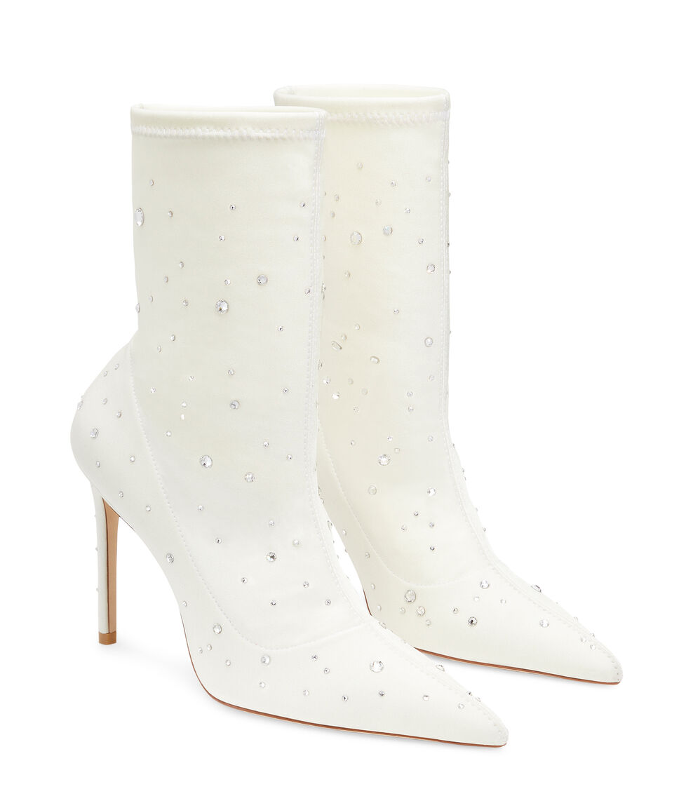 Stuart Weitzman STUART COSMIC 100 BOOTIE BLANCO SD203SSIQ19