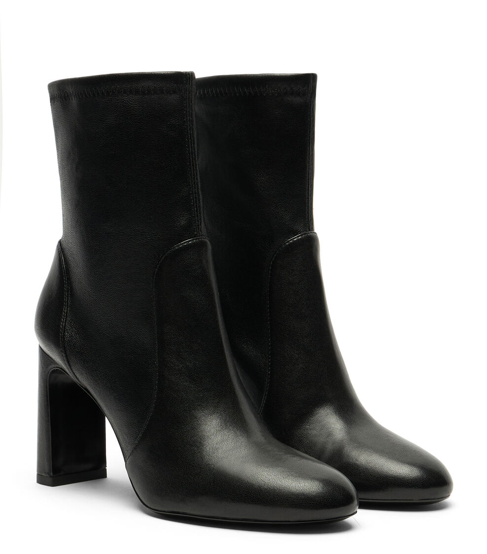 Stuart Weitzman BABETTE BOOTIE 85 BLACK SL544SRLBLK