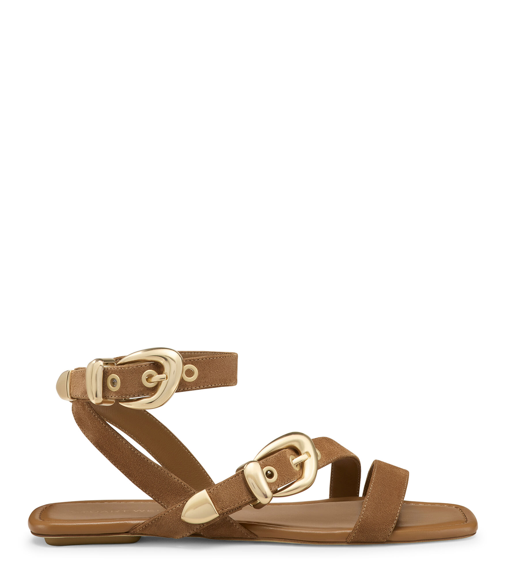 MAVEN SANDAL, SANDALES, , SPORT SUEDE - Stuart Weitzman - Modalova