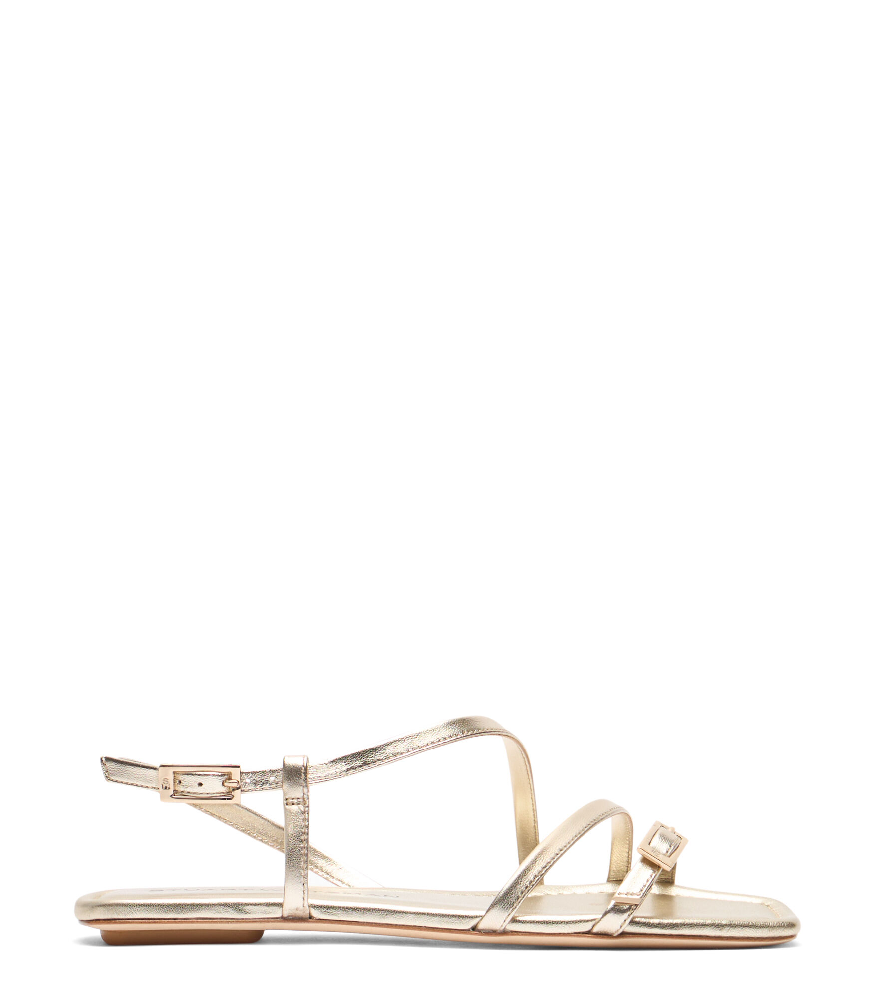 GEORGIE SANDAL, SANDALES, , LIQUID METALLIC - Stuart Weitzman - Modalova