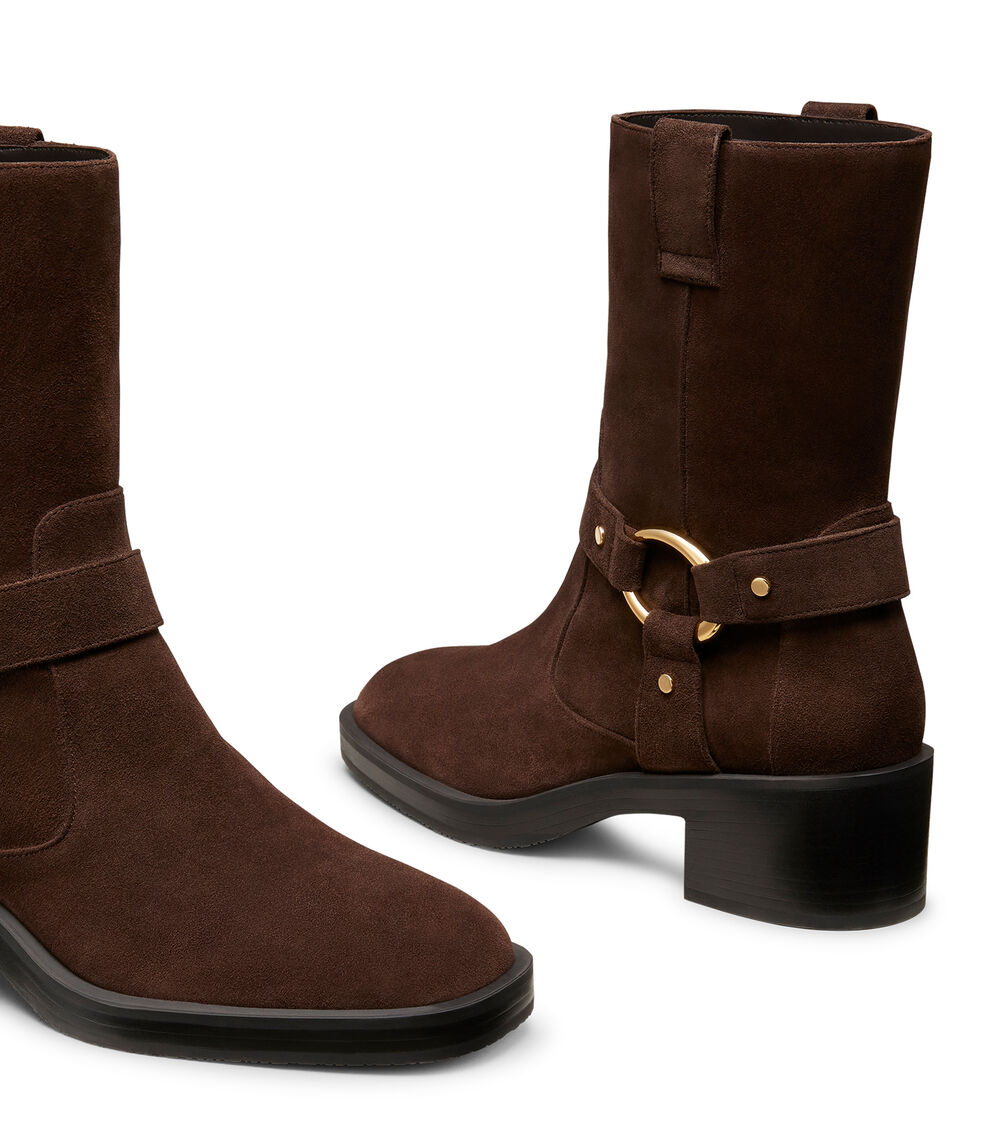 Stuart Weitzman JAX BOOTIE HICKORY SI678SPDLQB