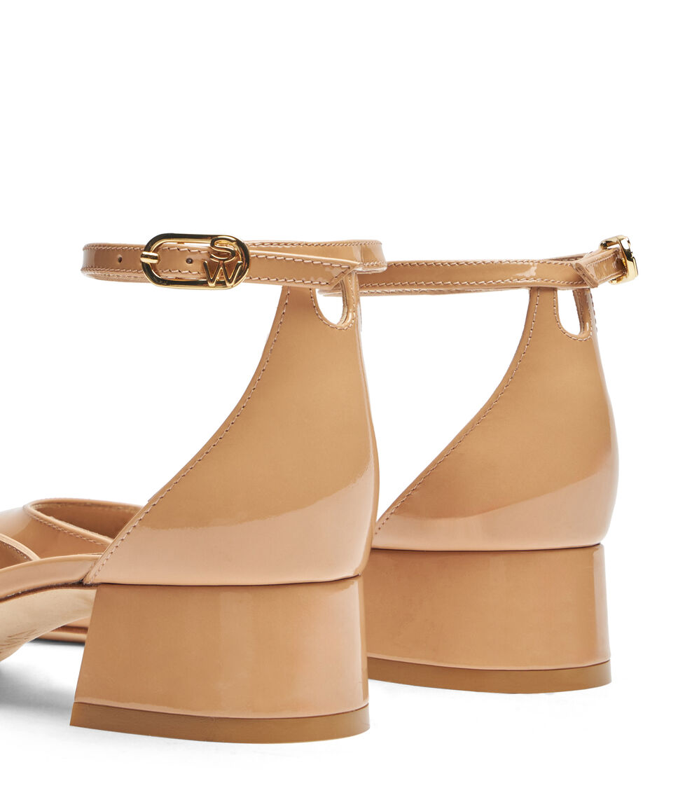 Stuart Weitzman BRIA 35 STRAP PUMP ADOBE SI631PATAJM