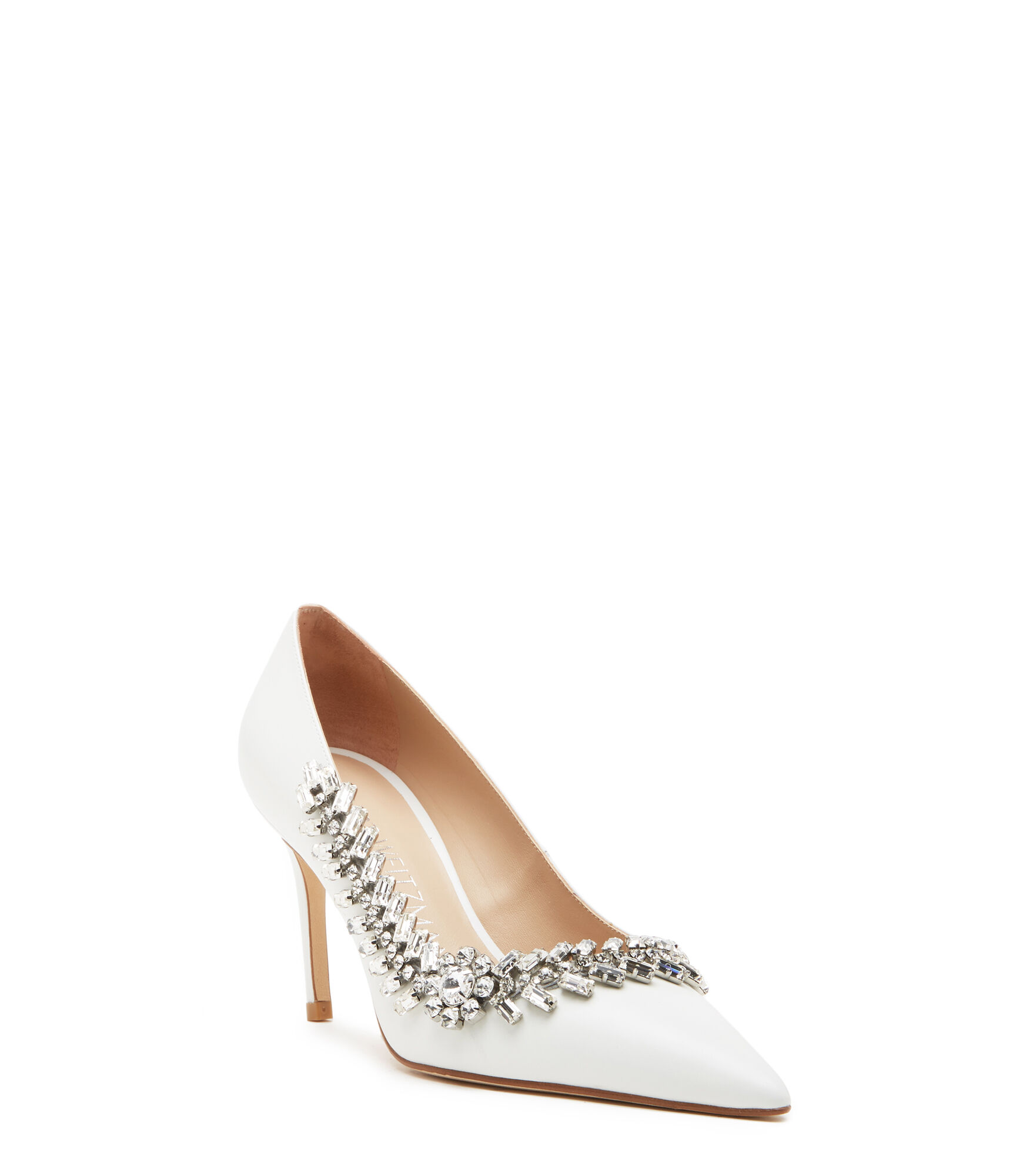 PROMISE 85 PUMP in BIANCO da Donna Stuart Weitzman