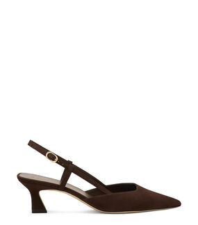 Stuart Weitzman VINNIE 50 SLINGBACK WALNUT SJ433SUEWAL