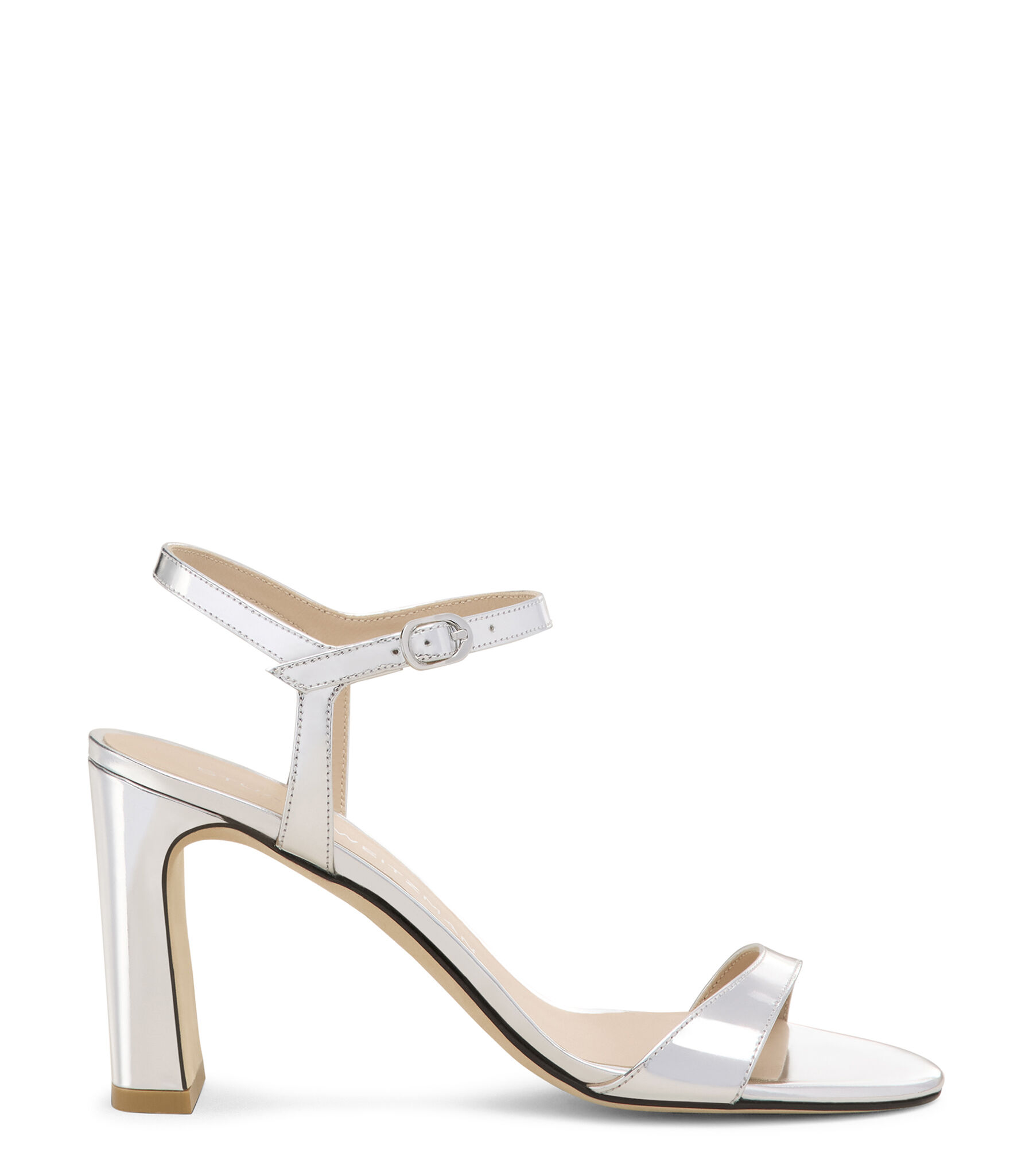 サンダル・ミュール STUART WEITZMAN Women Sandals SJ991LSP SLV SILVER Stuart Weitzman Silver Shoes for Women for sale | eBay