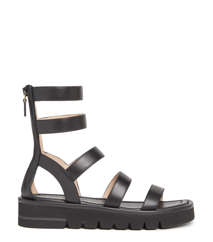 stuart weitzman gala lift studded leather gladiator sandals