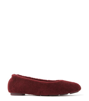 Stuart Weitzman PIROUETTE SUPER CHILL FLAT CABERNET SC675SHLCAB