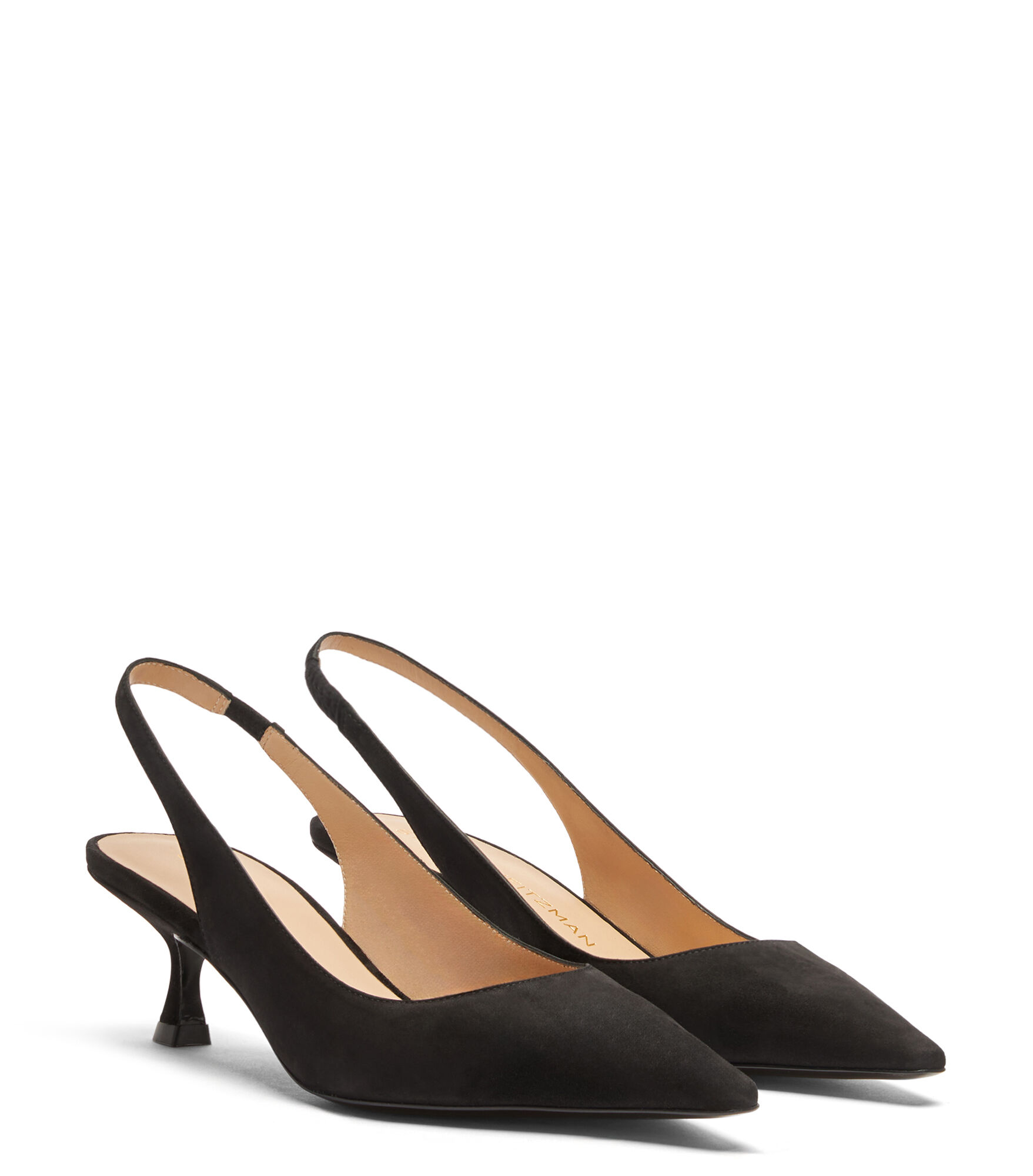NAOMI 50 SLINGBACK in BLACK for Women | Stuart Weitzman®