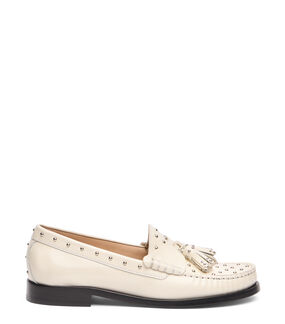 Stuart Weitzman LOTTIE SOSTUD TASSEL LOAFER Stuart Weitzman LOTTIE SOSTUD TASSEL LOAFER CREAM. SL495APSCRM