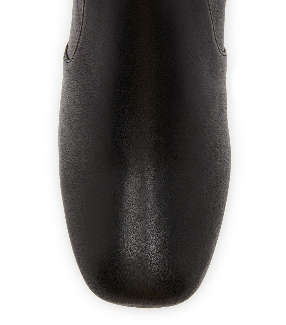 Stuart Weitzman SLEEK 60 SOCK BOOTIE NOIR SC669SRLBLK