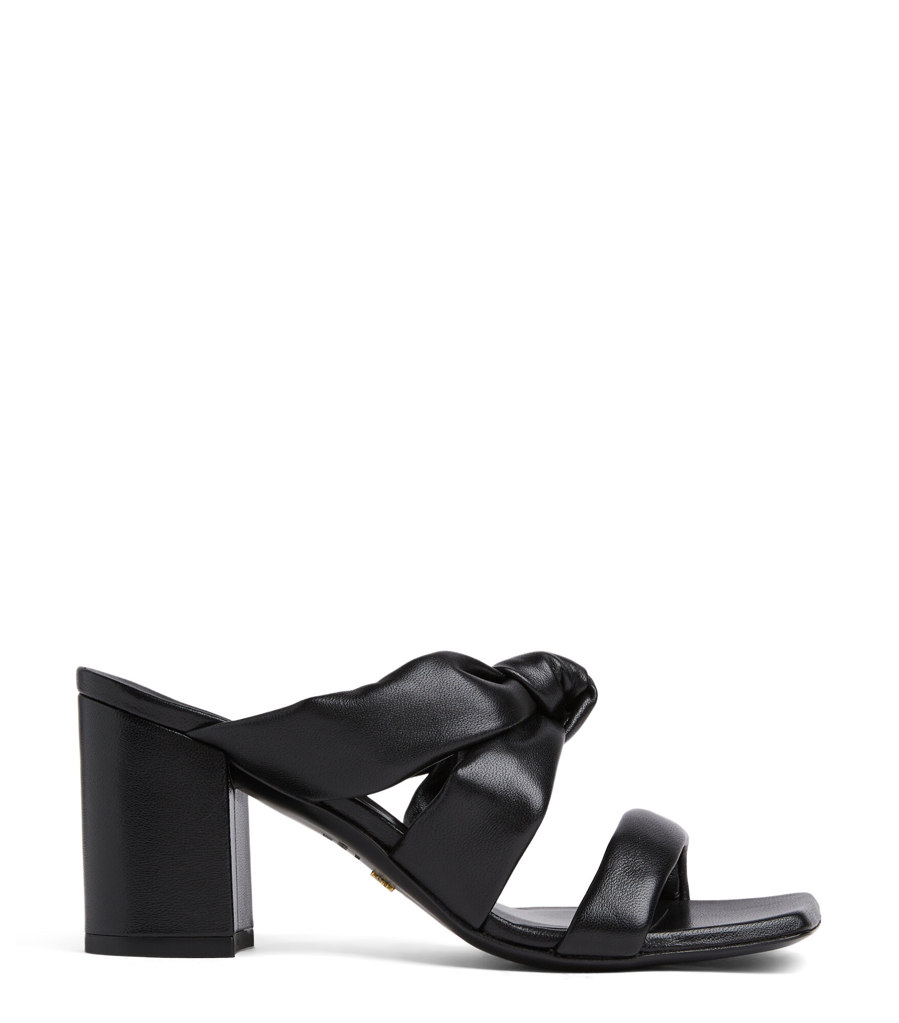 Loulou knot on sale slide sandal