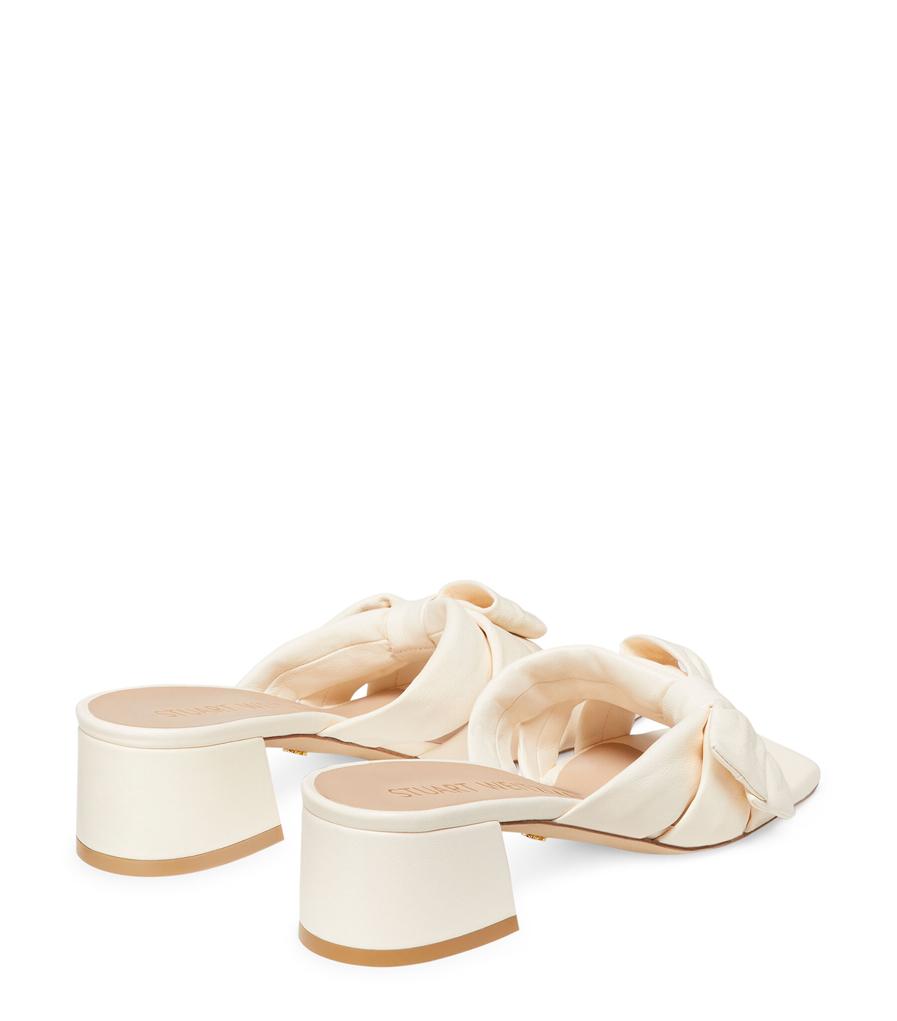 SOFIA 45 SLIDE in SEASHELL for Women | Stuart Weitzman®