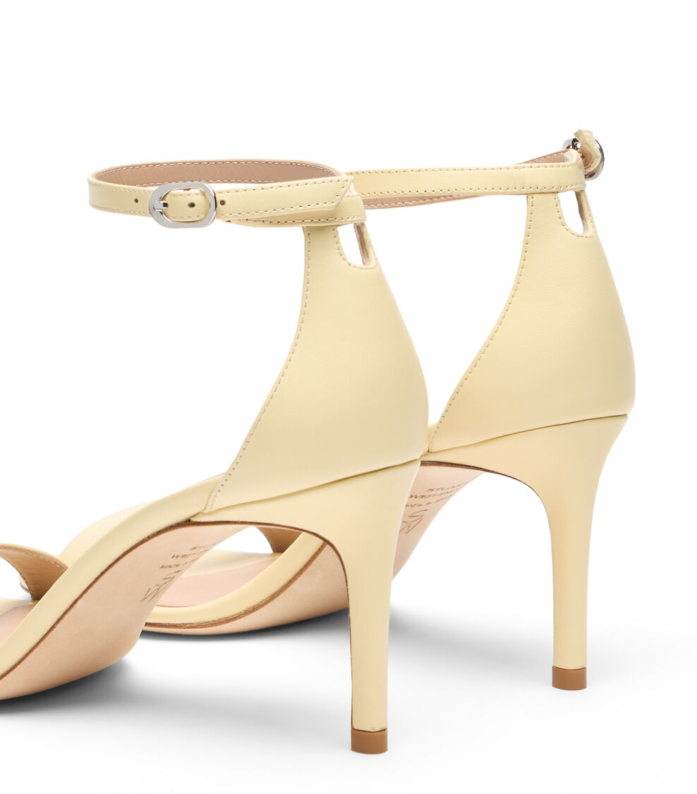 Stuart Weitzman NUDIST II SANDAL 75 Stuart Weitzman NUDIST II SANDAL 75 LEMON CHIFFON SK306SMOUV6