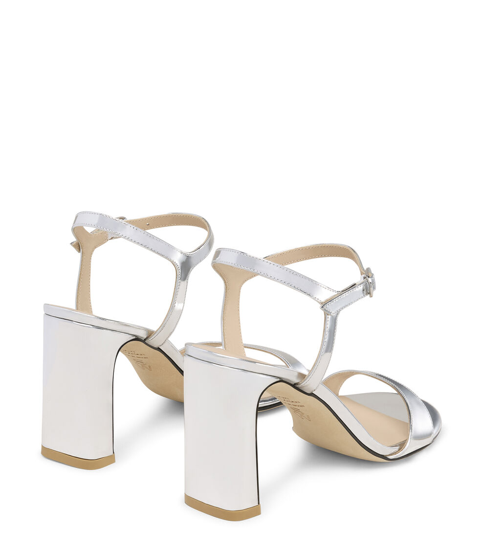 Stuart Weitzman BABETTE 85 Stuart Weitzman BABETTE 85 SILVER SL479LSPSLV
