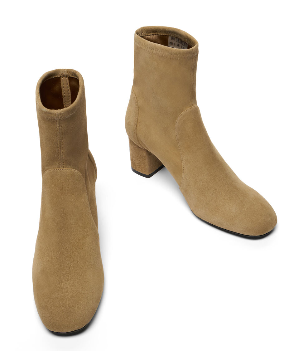 Stuart Weitzman LUCIE BOOTIE GOLDEN OLIVE SM445SUSVC5