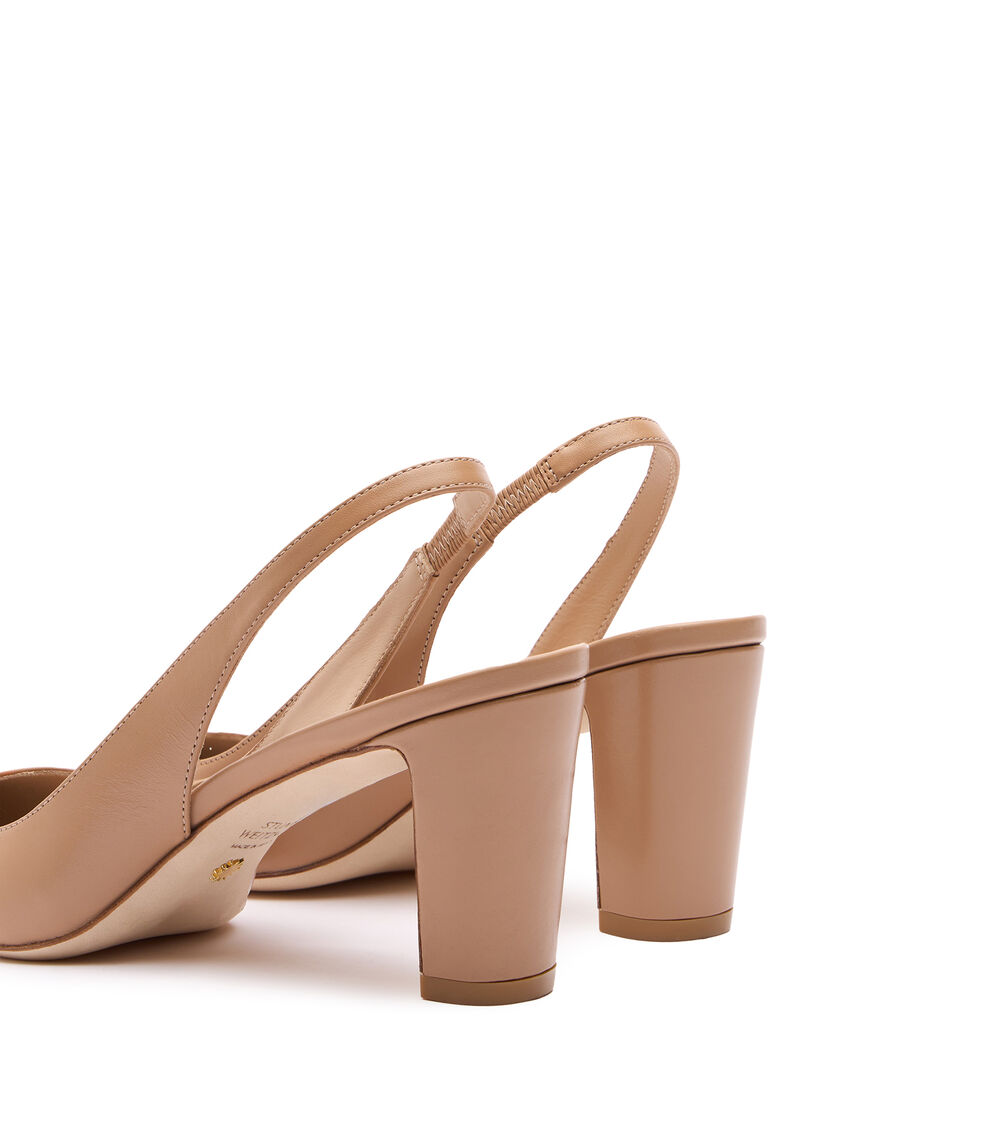 Stuart Weitzman VIDA 75 SLINGBACK ADOBE SG866SMOAJM