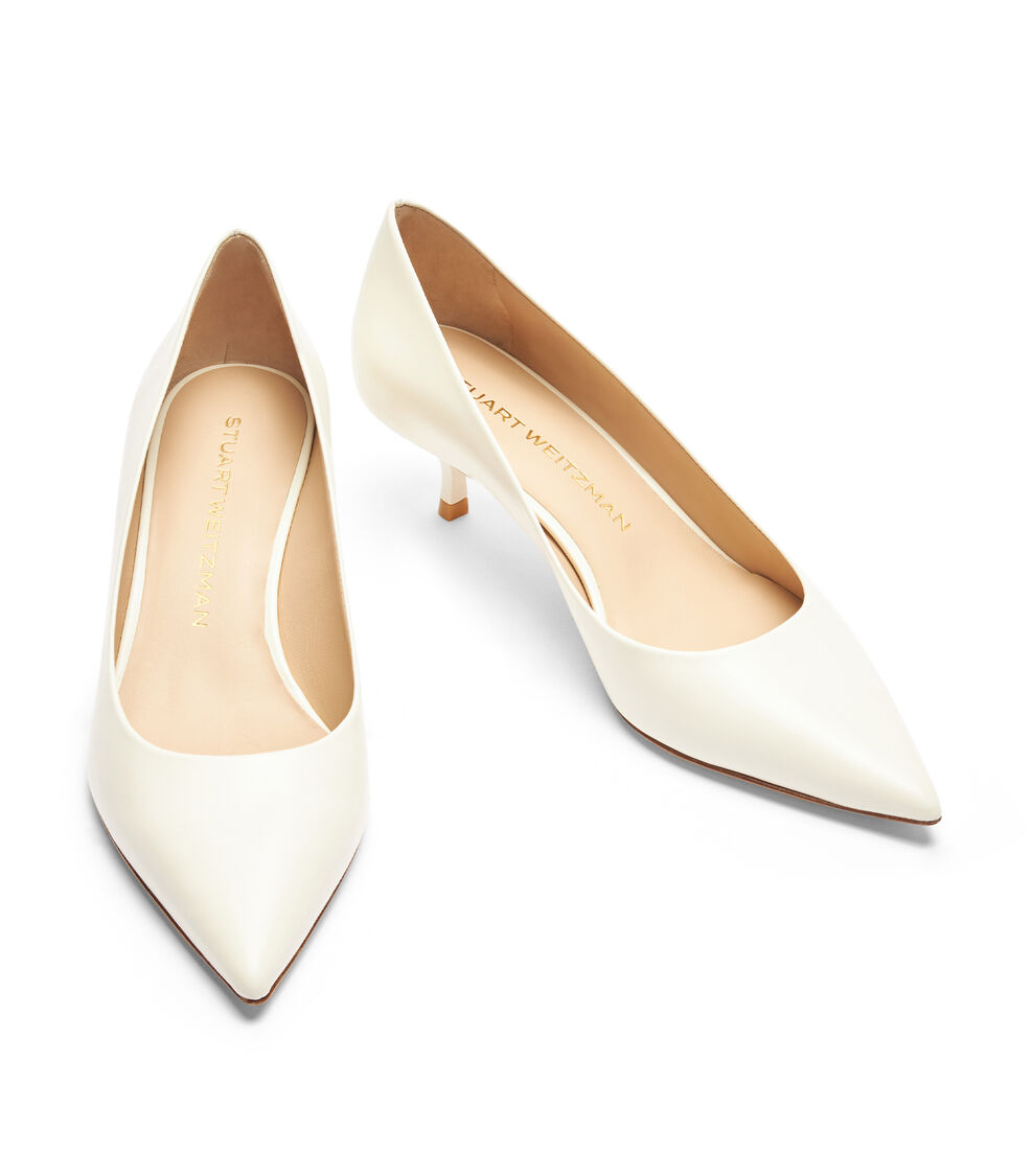 Stuart Weitzman STUART POWER 50 CREAM SJ943DRZCRM