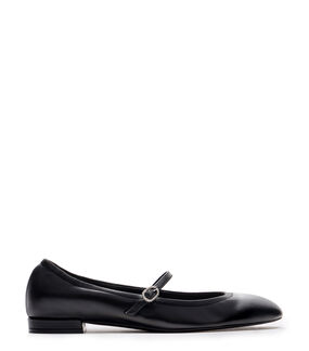 Stuart Weitzman CLARIS BALLET FLAT BLACK SI573SMOBLK