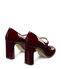 Stuart Weitzman BABETTE MARY JANE 85 ROSEWOOD SM475PATN4E
