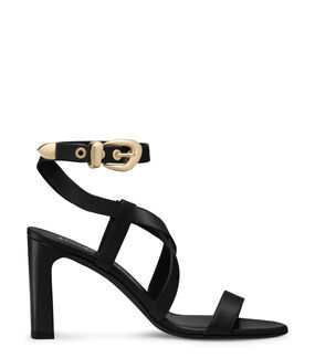 Stuart Weitzman MAVEN BLOCK 85 BLACK SL365SMOBLK