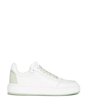 Stuart Weitzman RYAN LOW-TOP SNEAKER WHITE S5095ACISVF