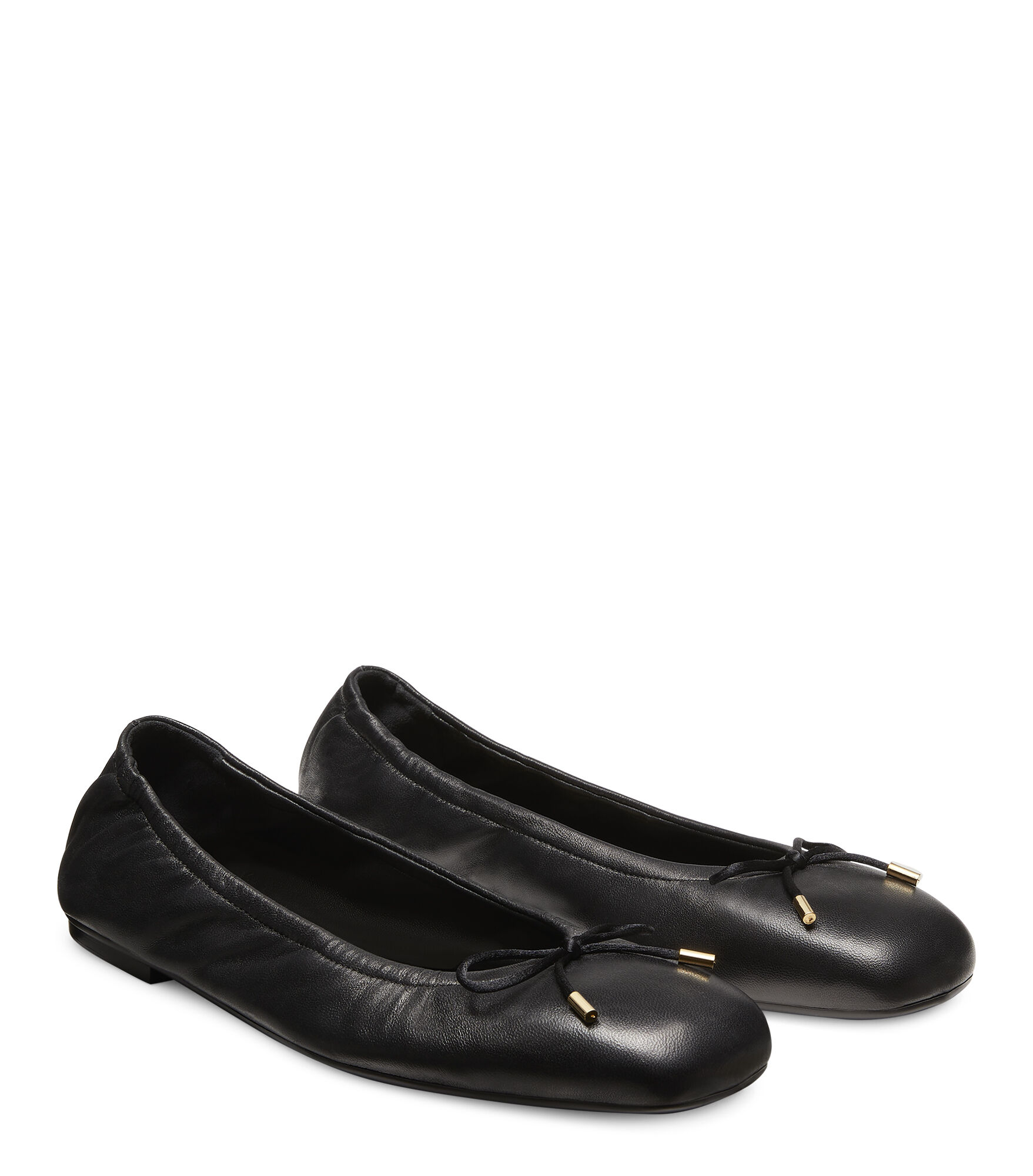 BARDOT BOW FLAT in BLACK for Women Stuart Weitzman UK