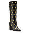 Stuart Weitzman MONA BLACK/GOLD S4878DSEON9