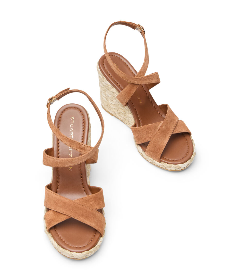 Stuart Weitzman ALYSSA WEDGE LUXE SADDLE SN787SPDXW6