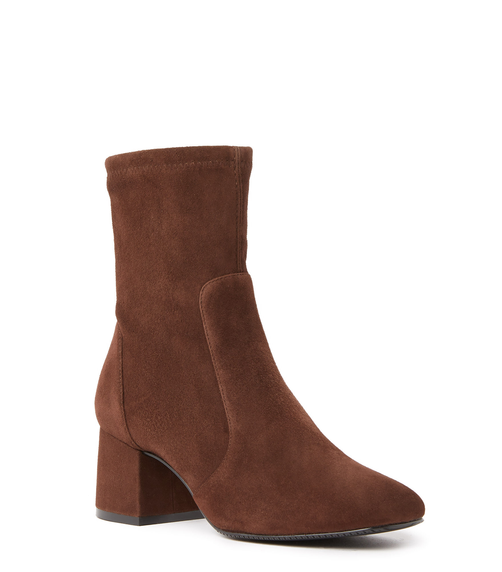 SLEEK 60 SOCK BOOTIE in WALNUT for Women Stuart Weitzman
