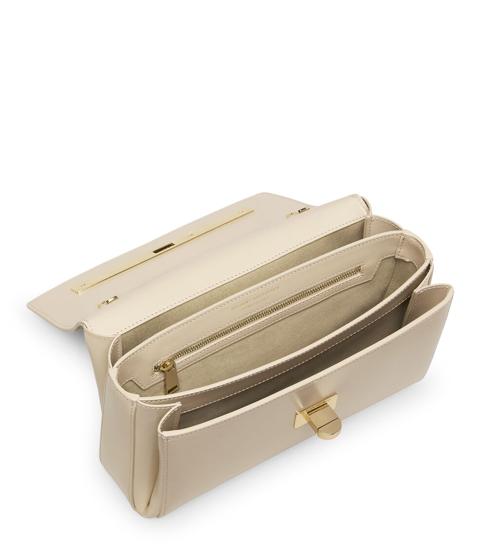 Stuart Weitzman POSH SHOULDER BAG Stuart Weitzman POSH SHOULDER BAG BARELY BEIGE SK247SOXXW7