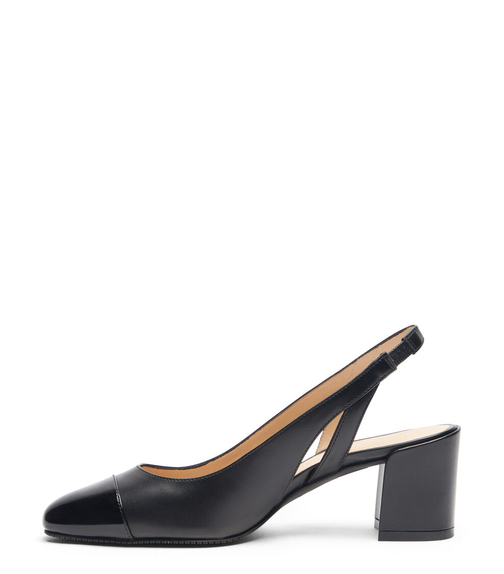 Stuart Weitzman SLEEK 50 SLINGBACK SCHWARZ SF964SCPBLK