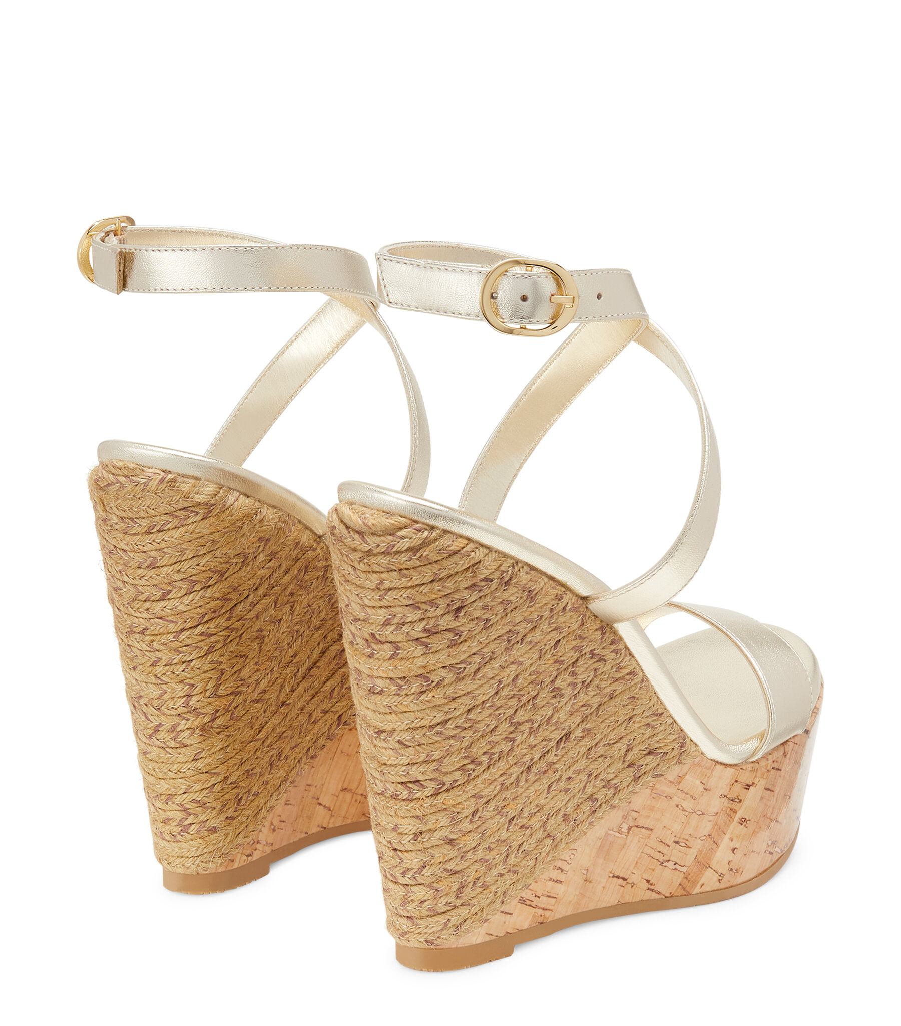 Stuart weitzman cork wedges shop