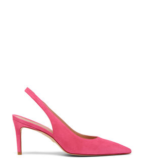 Stuart Weitzman STUART 75 SLINGBACK PUMP HOT PINK SC424SUEHOT