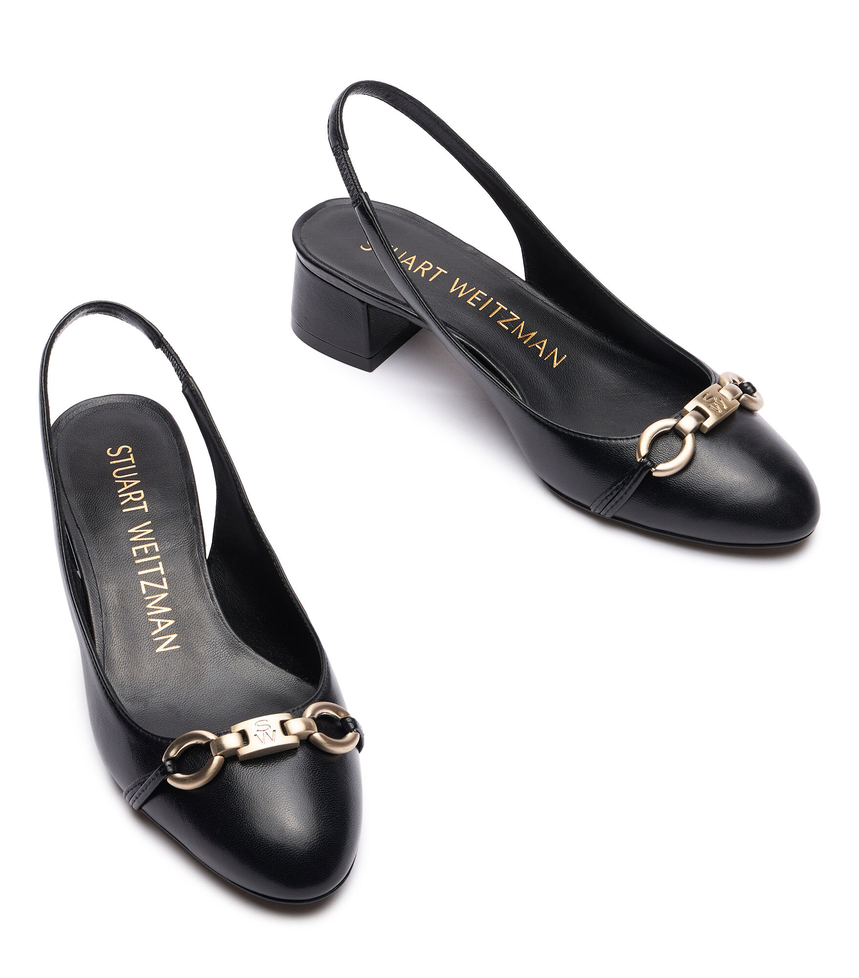 VIVIENNE 35 SW SIGNATURE SLINGBACK in BLACK for Women