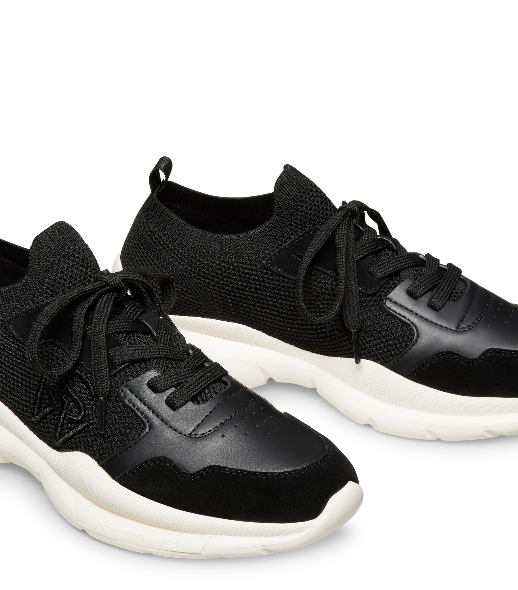 Stuart weitzman black sneakers outlet