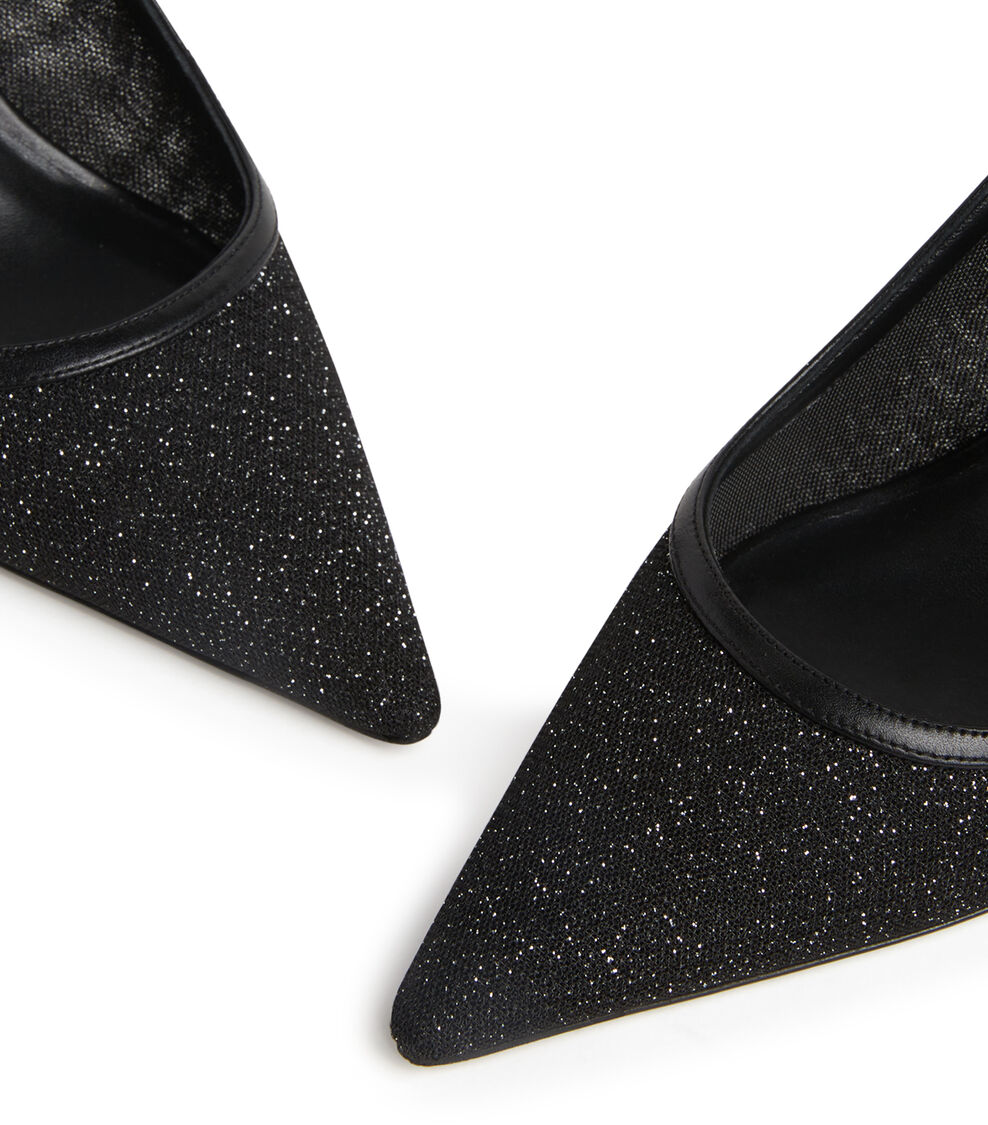 Stuart Weitzman STUART 75 SLINGBACK PUMP BLACK SF438SKOBLK