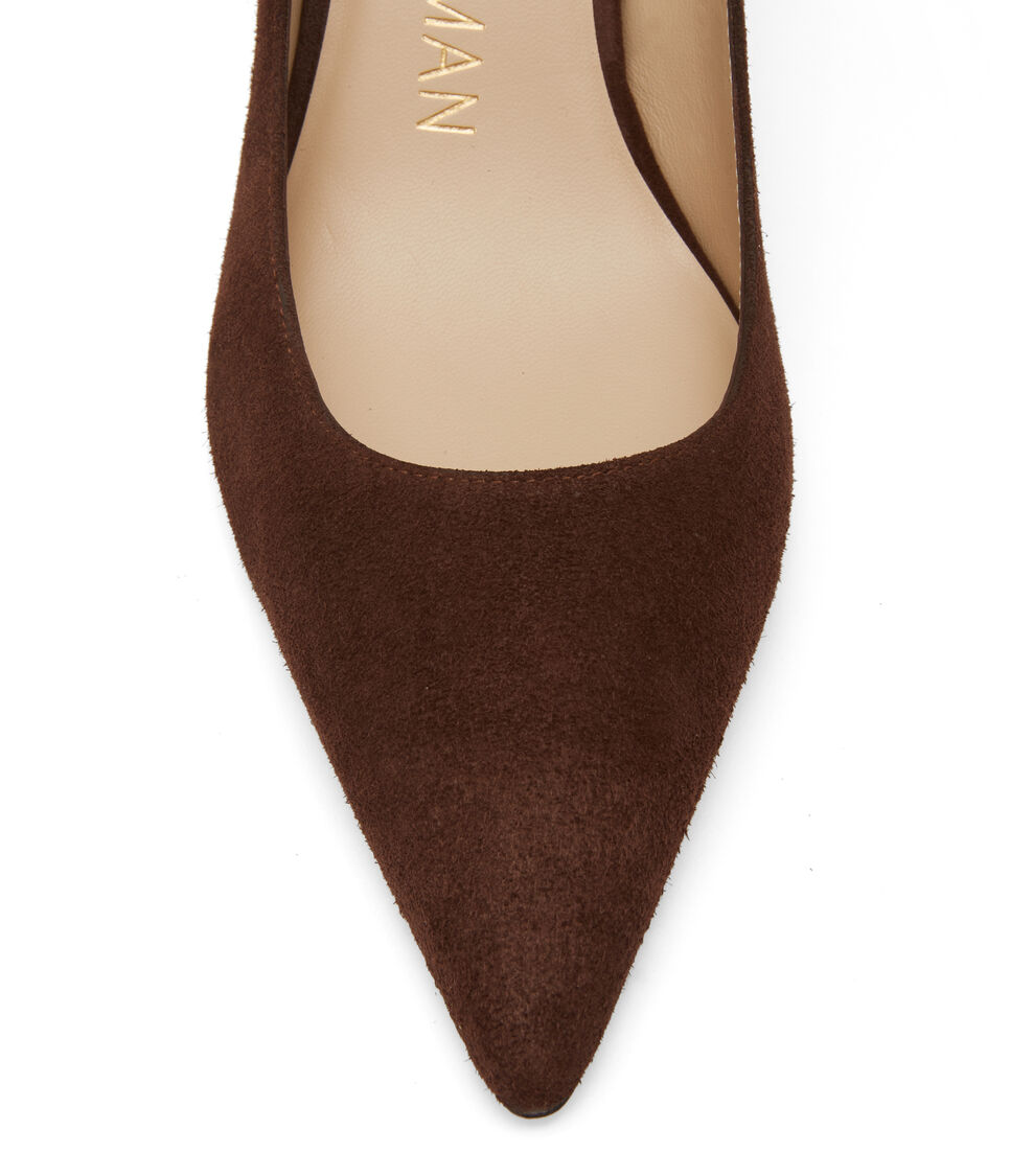 Stuart Weitzman STUART 75 PUMP WALNUT S7009SUEWAL