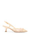 Stuart Weitzman KITTY SLINGBACK 50 NUDE/MASCARPONE SK651ROEXWP
