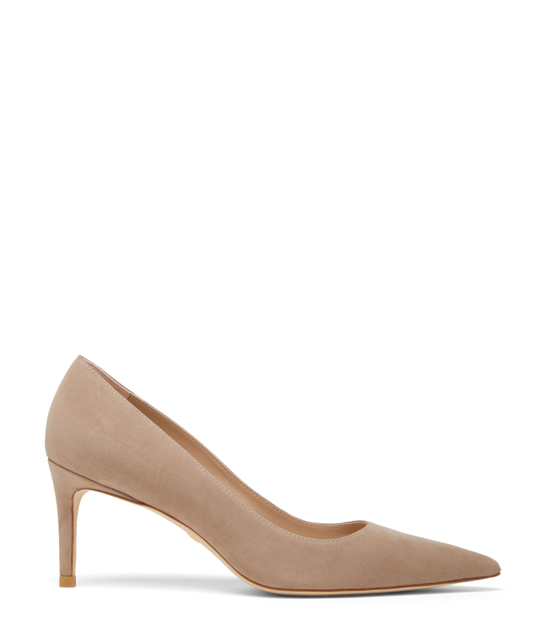 Suede nude court heels store