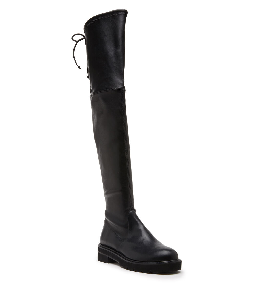 Stuart Weitzman LOWLAND LIFT BLACK S5606SRLBLK